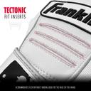 Franklin CFX Pro Youth Batting Gloves - white/pearl YL
