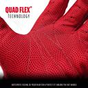 Franklin MLB CFX Pro Chrome Batting Gloves Medium / Red