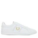 Fred Perry B721 Leather Trainers White