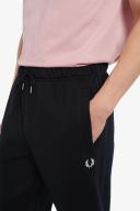 Fred Perry Loopback Joggers - Black