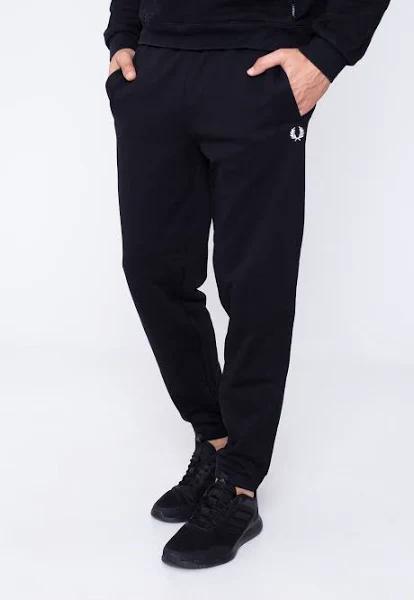 Fred Perry Loopback Joggers - Black