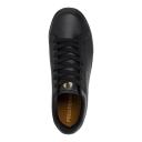 Fred Perry Men's B721 Leather Sneakers in Black/Gunmetal, Size UK 7 | END. Clothing