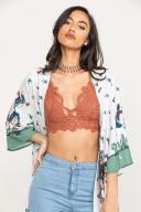 Free People Adella Bralette - Copper