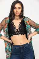 Free People Adella Bralette - Copper