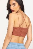 Free People Adella Bralette - Copper