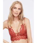 Free People Adella Bralette - Watermelon