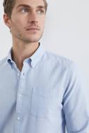 French Connection Oxford Slim Fit Shirt in Sky Blue XXL