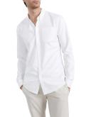 French Connection Oxford Slim Fit Shirt White M