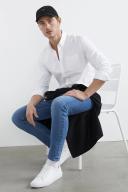 French Connection Oxford Slim Fit Shirt White M