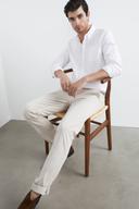 French Connection Oxford Slim Fit Shirt White XXL