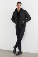 French Connection Relaxed Hooded Sweat in Black S