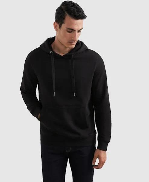French Connection Relaxed Hooded Sweat in Black S