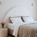 French Flax Linen Double Sided Quilt Cover in White/Natural by I Love Linen - King