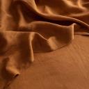 French Flax Linen Flat Sheet in Ochre by I Love Linen - Queen