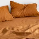 French Flax Linen Sheet Set in Ochre by I Love Linen - King x 50cm