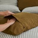 French Flax Linen Sheet Set in Olive by I Love Linen - King x 50cm