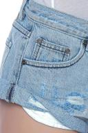 Fresh Blue Bandit Low Waist Denim Short