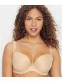 Freya - 32e - Deco Moulded Plunge Bra Nude