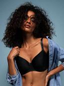 Freya - 32H - Idol Moulded Balconette Bra Black