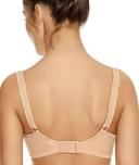 Freya - 38E - Deco Moulded Plunge Bra Nude