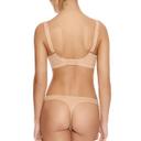 Freya - 38E - Deco Moulded Plunge Bra Nude