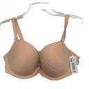 Freya - 38E - Deco Moulded Plunge Bra Nude
