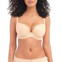 Freya - 38F - Deco Moulded Plunge Bra Nude