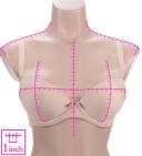Freya - 38F - Deco Moulded Plunge Bra Nude
