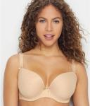 Freya - 38F - Deco Moulded Plunge Bra Nude