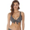 Freya Beach Hut High Apex Bikini Top Black 16DD