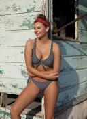 Freya Beach Hut High Apex Bikini Top Black 8G