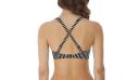 Freya Beach Hut High Apex Bikini Top Black 8H