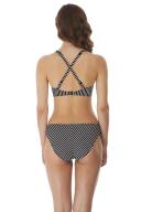 Freya Beach Hut High Apex Bikini Top Black 8H