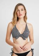Freya Beach Hut High Apex Bikini Top Black 8H
