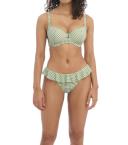 Freya Check in AS201903 Underwired Sweetheart Bikini Top Khaki CS Green 30D