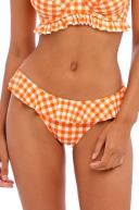 Freya Check in Italini Frill Briefs Swimwear Bottoms - Zest- Swimwear Galore