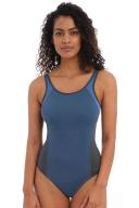 Freya Freestyle One Piece Athletic Swimsuit Blue | AW3969DEN | Poinsettia - 30F Denim