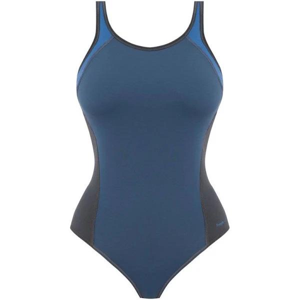 Freya Freestyle One Piece Athletic Swimsuit Blue | AW3969DEN | Poinsettia - 40D Denim