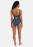 Freya Freestyle One Piece Athletic Swimsuit Blue | AW3969DEN | Poinsettia - 40G Denim