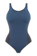 Freya Freestyle Underwire One-Piece - Womens - Denim - 34FF