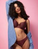 Freya Idol Moulded Balcony Bra Dark Cherry / 30g
