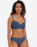 Freya Idol Moulded Balcony Bra Vintage Denim / 30F