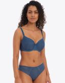 Freya Idol Moulded Balcony Bra Vintage Denim / 32G