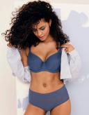 Freya Idol Moulded Balcony Bra Vintage Denim / 32G