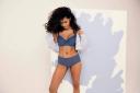 Freya Idol Moulded Balcony Bra Vintage Denim / 34G