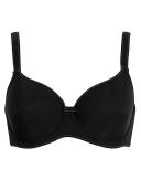 Freya Idol Underwire Moulded Balcony Bra, Black