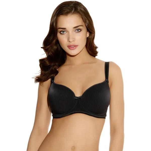 Freya Idol Underwire Moulded Balcony Bra, Black