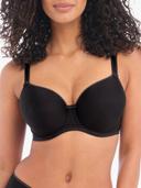 Freya Idol Underwire Moulded Balcony Bra, Black