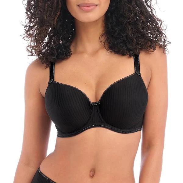 Freya Idol Underwire Moulded Balcony Bra, Black