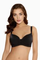 Freya Idol Underwired Moulded Balcony Bra - Black, 30D